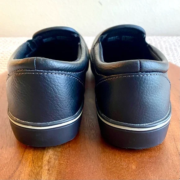 Tredsafe Slip Resistant Slip On Black Work Shoes Womens Size 5 - Picture 3 of 7